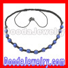 Newest blue Crystal Tresor Paris necklace