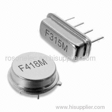 Saw Filter with 314.915 to 434.005MHz Maximum Frequency, Suitable for Remote Control