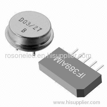 IF Saw Filters with 2.5dB Color and 45 to 47MHz Sound Carrier, Suitable for Video Applications