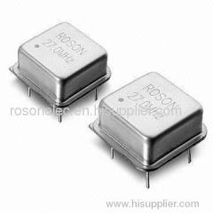 Crystal Oscillator with 32kHz - 155MHz Frequency Range