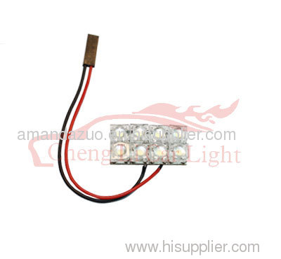 Led Festoon Bulb-PCB-8Flux