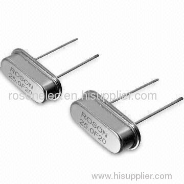 Crystal Resonator with 3.0 to 75.0MHz Frequency Range