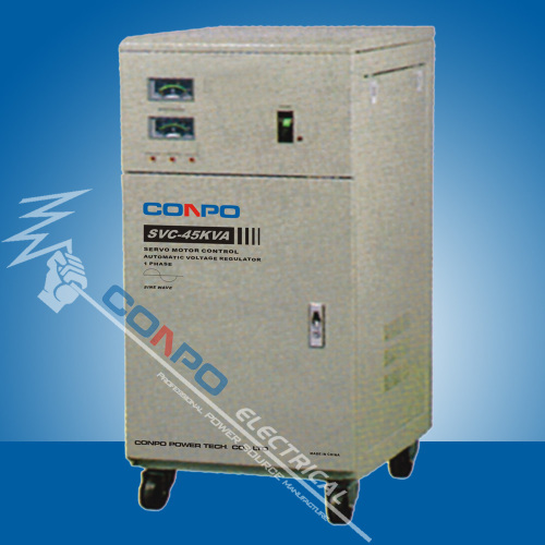 Servo-Type Automatic Voltage Stabilizer/Regulator (SVC-45KVA/60KVA)