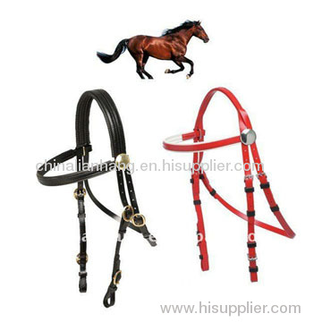 PVC horse bridle
