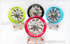 Tire Mini Fan