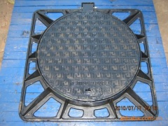 ductile iron manhole cover.