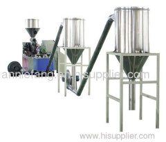 PVC Wood Conical Twin-screw Pelletizing Lines PVC Wood Pelletizing and Extrusion Machines(with natural wooden lines)