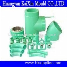 PPR injection pipe fitting mould