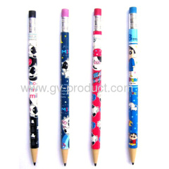 0.7mm High quality colored lead Mechanical pencil with TPR top