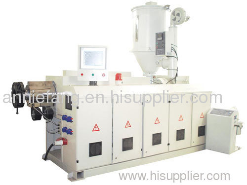 PVC Wood Single-screw Extrusion Lines PVC Wood Pelletizing and Extrusion Machines(with natural wooden lines)