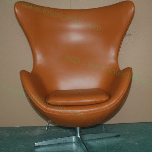 leather egg chair