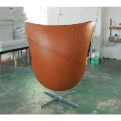 leather egg chair
