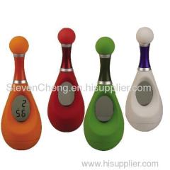 bowling shape timer colck