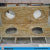 Yellow granite vanity tops