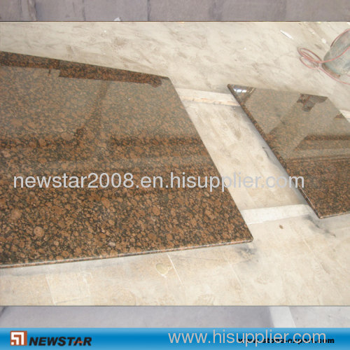 Baltic brown granite vanity tops