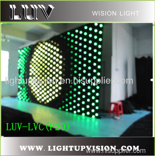 led video curtain