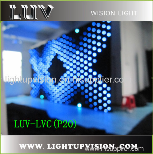 led vision curtain