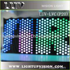 led vision curtian