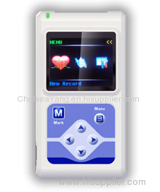 OLED screen Holter ECG systems