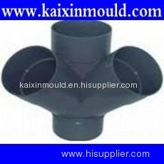 PVC injection pipe fitting mould