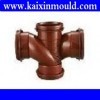 PVC injection pipe fitting mould