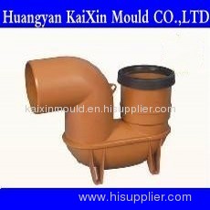 PVC injection pipe fitting mould