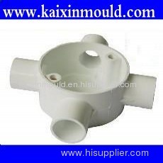 PVC injection pipe fitting mould