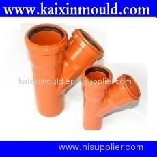 PVC injection pipe fitting mould