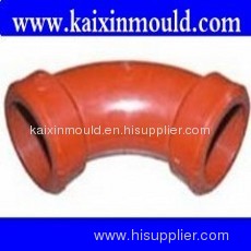 PVC injection pipe fitting mould