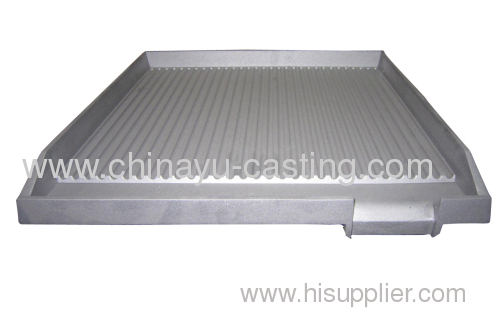 Aluminum heat platen