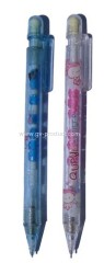 0.9mm promotional transparent Mechanical pencil with eraser