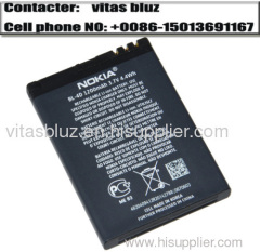 For nokia battery for nokia BL-4D battery E51 battery N81 mobile battery N82 phone battery