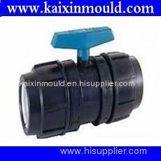 MDPE injection pipe fitting mould