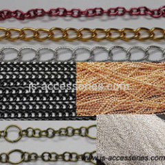 Fashion handmade jewelry metal chain jewelry findings