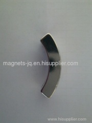 N33-N52/33M-48M/33H-48H/30SH-45SH Arc NdFeB/Neodymium permanent magnet with Zn Coating