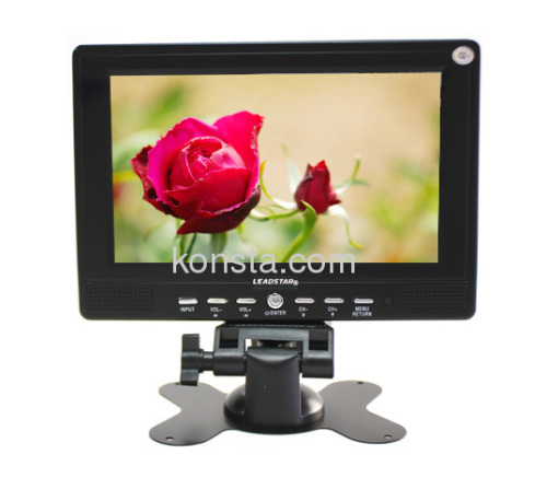 7" 16:9 TFT LCD TV With card and USB reader