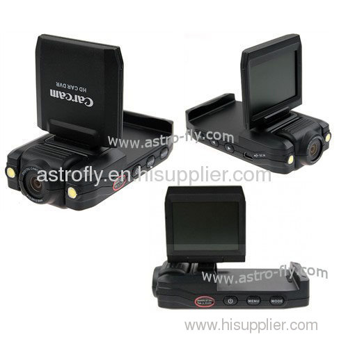 Classic Car DVR, 2.0inch LCD Car Black Box with Rotary Camera