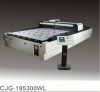 Laser cutting machine for PVC film for the glass