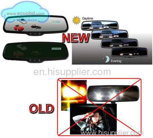 Auto Dimming Rearview Mirror with Compass/Temperature High Quality