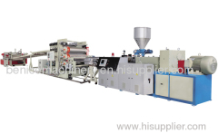 PVC board production line