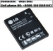 Battery for LG battery LGIP-470N battery GD580