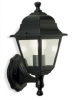 die-cast aluminium 4 side wall mounted garden lantern light