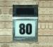 Stainless Steel Solar House Number Light