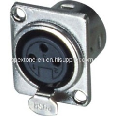 APEXTONE Mini XLR panel mount female socket AP-1150