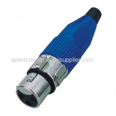 APEXTONE XLR cable mount female plug AP-1158