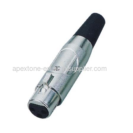 APEXTONE XLR cable mount female plug AP-1160