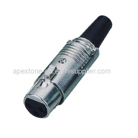 APEXTONE XLR cable mount female plug AP-1162