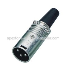 APEXTONE XLR cable mount male plug AP-1163