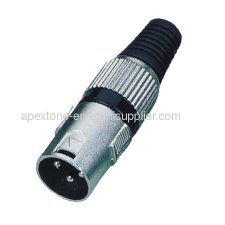 APEXTONE XLR cable mount male plug AP-1165