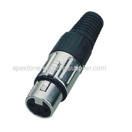 APEXTONE XLR cable mount female plug AP-1166